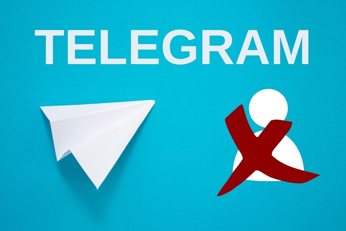 Cancellazione contatto Telegram
